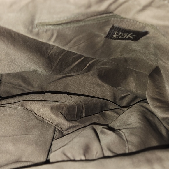 The Sak womens shoulder bag crochet neutral gray stripes - Picture 7 of 17